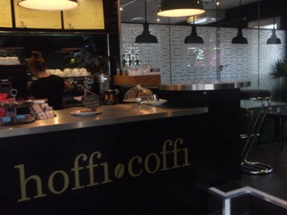 Inside Hoffi Coffi.