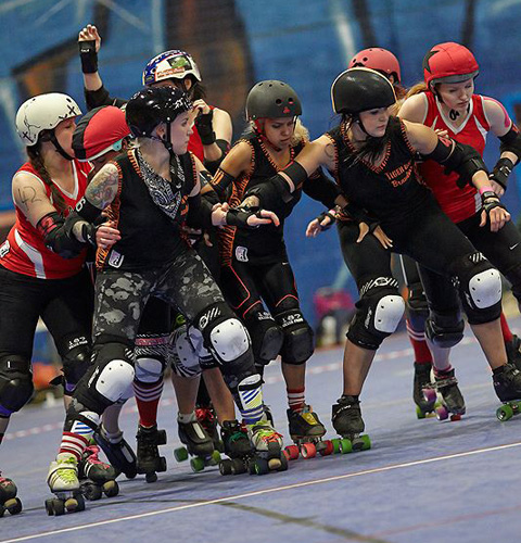 Tiger Bay Brawlers vs Leeds Roller Dolls