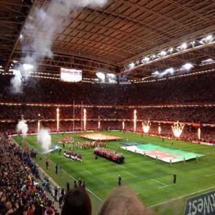 Rugby is not the only sport that Cardiff is known for (Wales V Ireland 2011). Picture credit: Georgia Hathaway