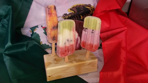 Fresh fruit paletas on hand to help take the heat off 