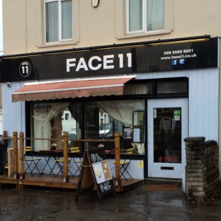 Face 11 on the busy Cathays Terrace