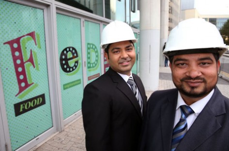 Co-owners Sachin and Shailesh (Sal) Bajpai. Ready to open their doors next month 