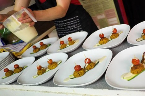 Guests are given a five course menu they find out on the night. Picture courtesy of RealFrankFood