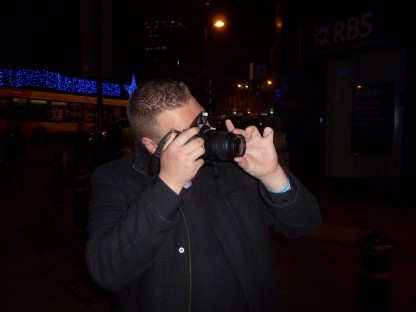 Dean Capturing images of the Cardiff Christmas market 