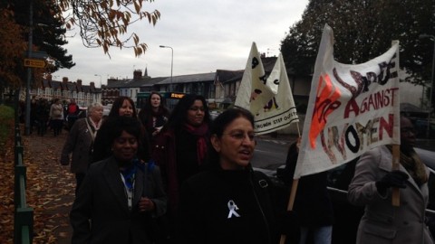 A procession of campaigners will march through Cardiff on White Ribbon Day 