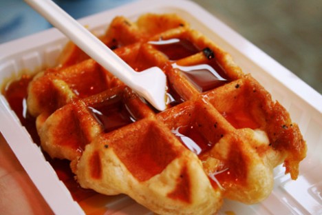©Robyn Lee, Go the extra mile: there is more to waffles than maple syrup. 