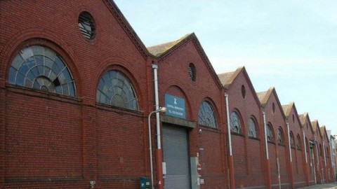 The tramshed as it currently stands. 