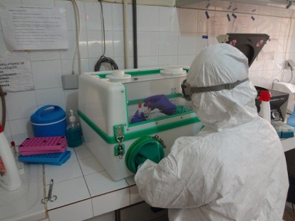 This new 15 minute Ebola test, commissioned by the ELRHA, will be trialled in the coming weeks. 