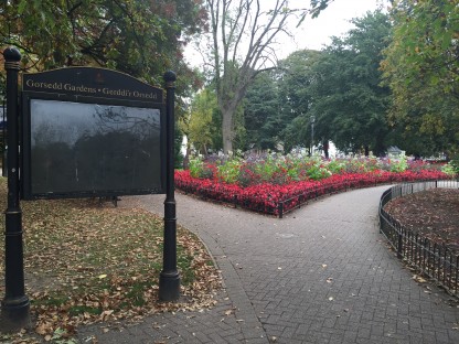 Gorsedd Gardens, near the National Museum, was the scene of the last sexual assault in Cardiff on 24 September 