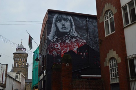 Rmer, Gwenno Saunders, Mark James, Zadok, Karm, Clwb Ifor Bach, street art, Cardiff