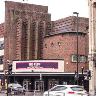 The Neon was once the Odeon cinema, whited opened its doors back in 1934