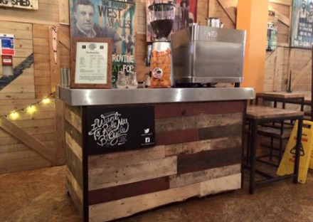 Crop ofHandle bar barista graz shed