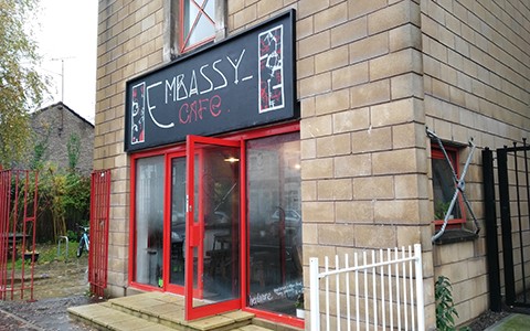 Embassy cafe location of Sing for your supper