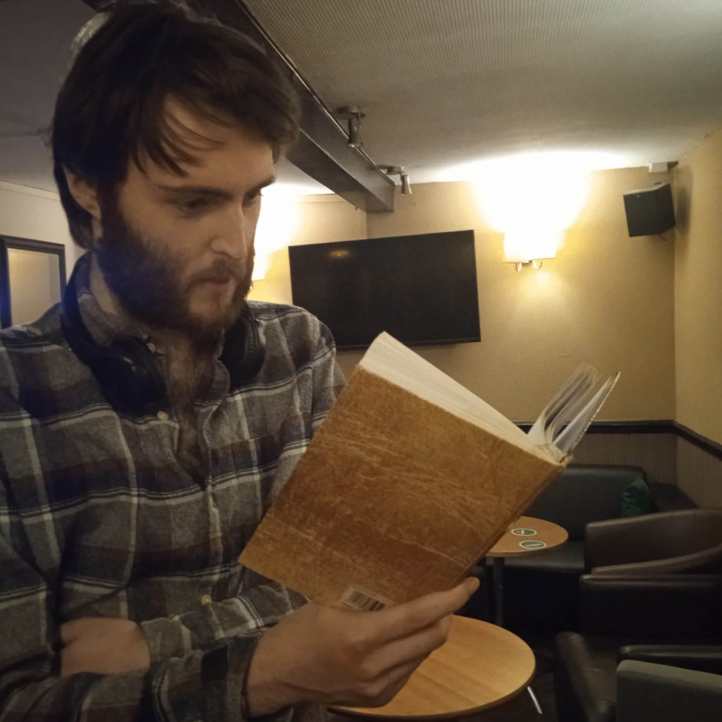 Poet Johnny Giles Reading in Cardiff