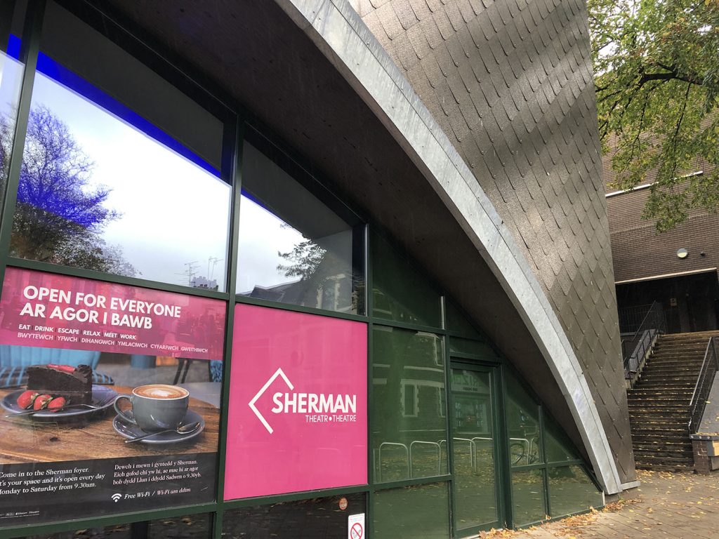 sherman theatre outside