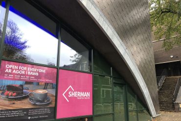 sherman theatre outside
