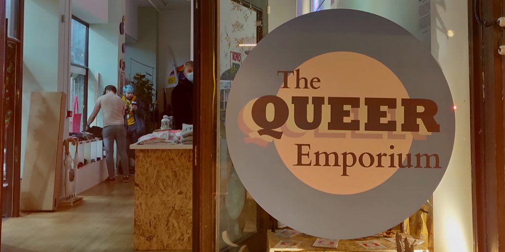 Inside Queer Emporium where the Queer Gala will take place 