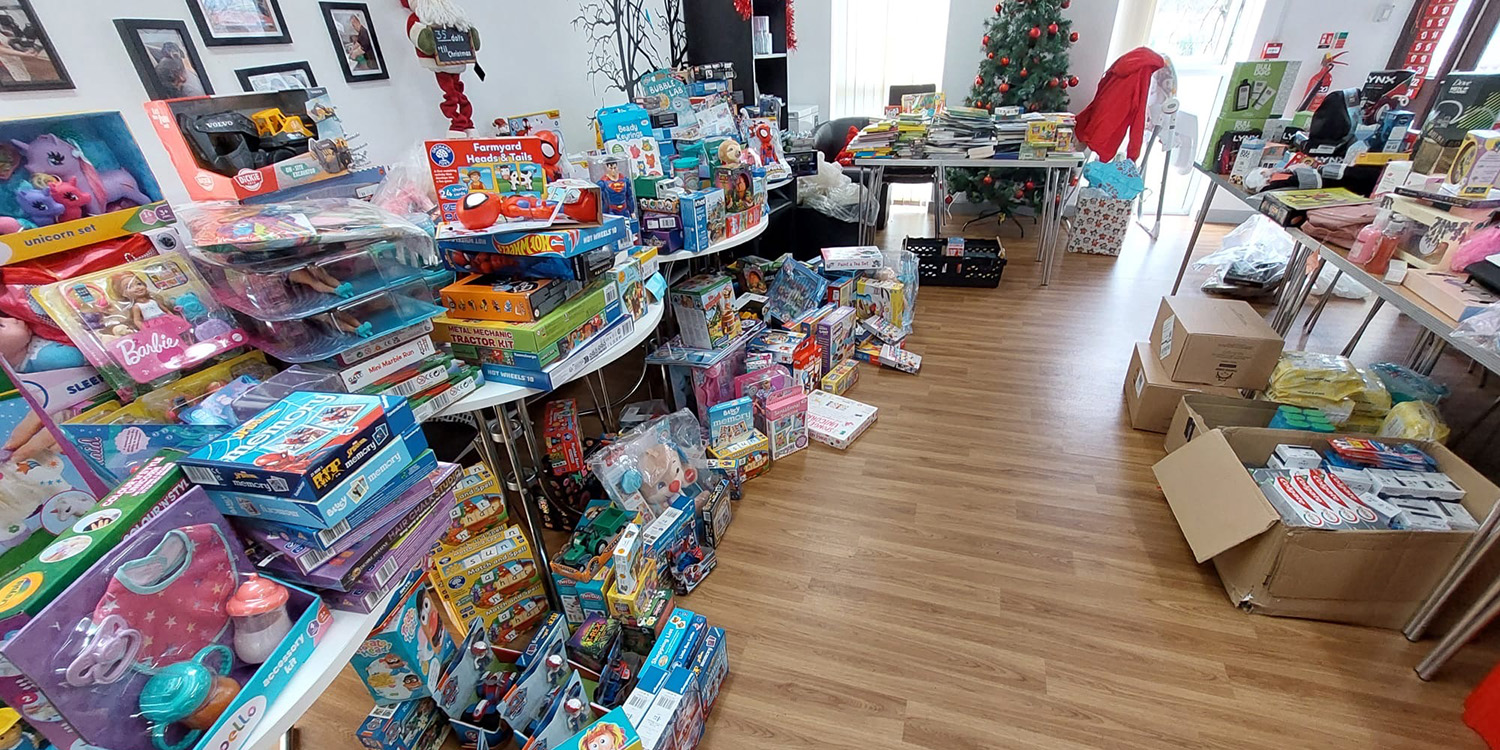 Toy donations for families affected by the cost of living alt.cardiff