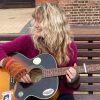 Verity Green plays guitar and talks about upcoming music