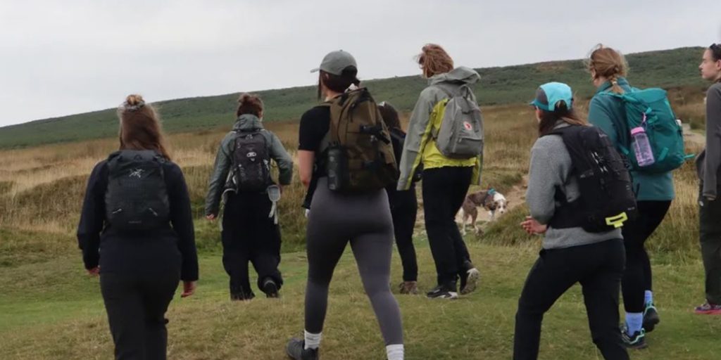 Women's hiking group hosts walks in the Brecon Beacons for seasonal affective disorder.