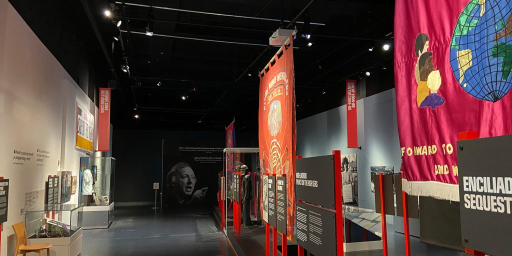 Inside National Museum Cardiff's mining strike exhibit 