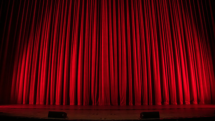 theatre curtain
