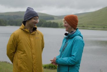 Strong and Masud, who run Taff Tidy, a project cleaning the River Taff and tackling climate flooding