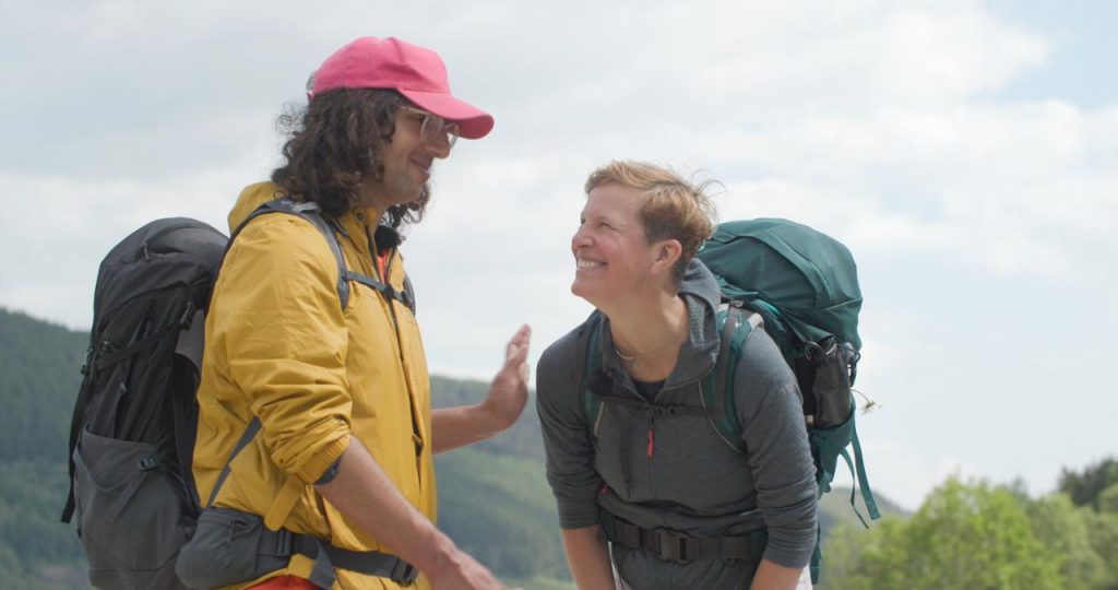 Strong and Masud, who run Taff Tidy, a project cleaning the River Taff 