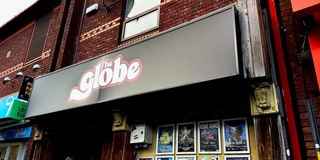 Image of The Globe music and event venue in Roath.