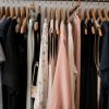 A cluttered wardrobe that could use the help of rental fashion