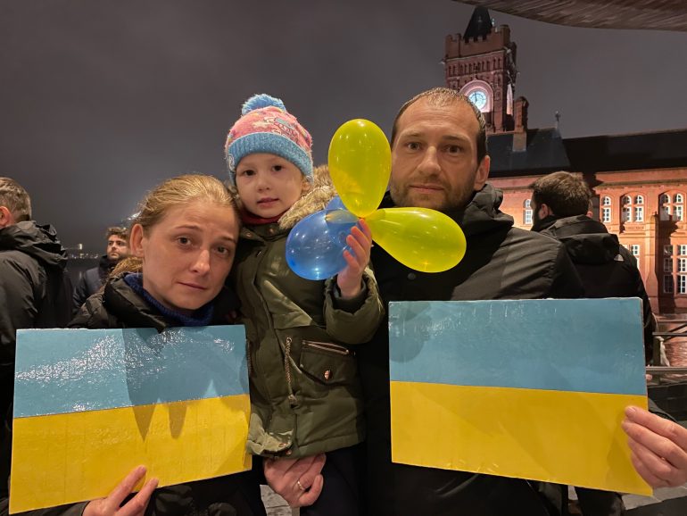 Russia- Ukraine Rally