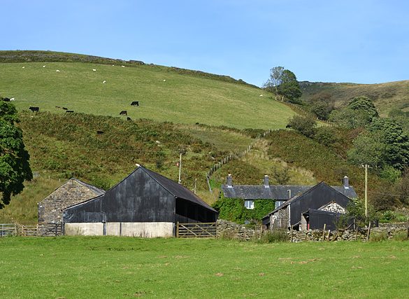 Photo of Welsh farm.