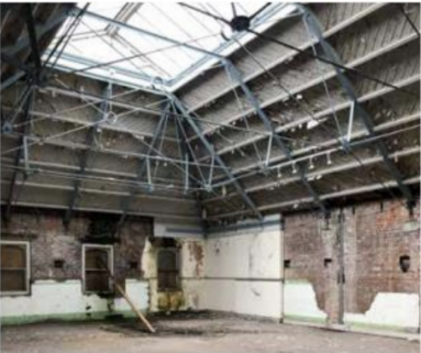 Current interior of Merchant Place, Cardiff Bay