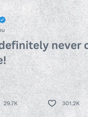 X post that reads "This will definitely come back to haunt me"