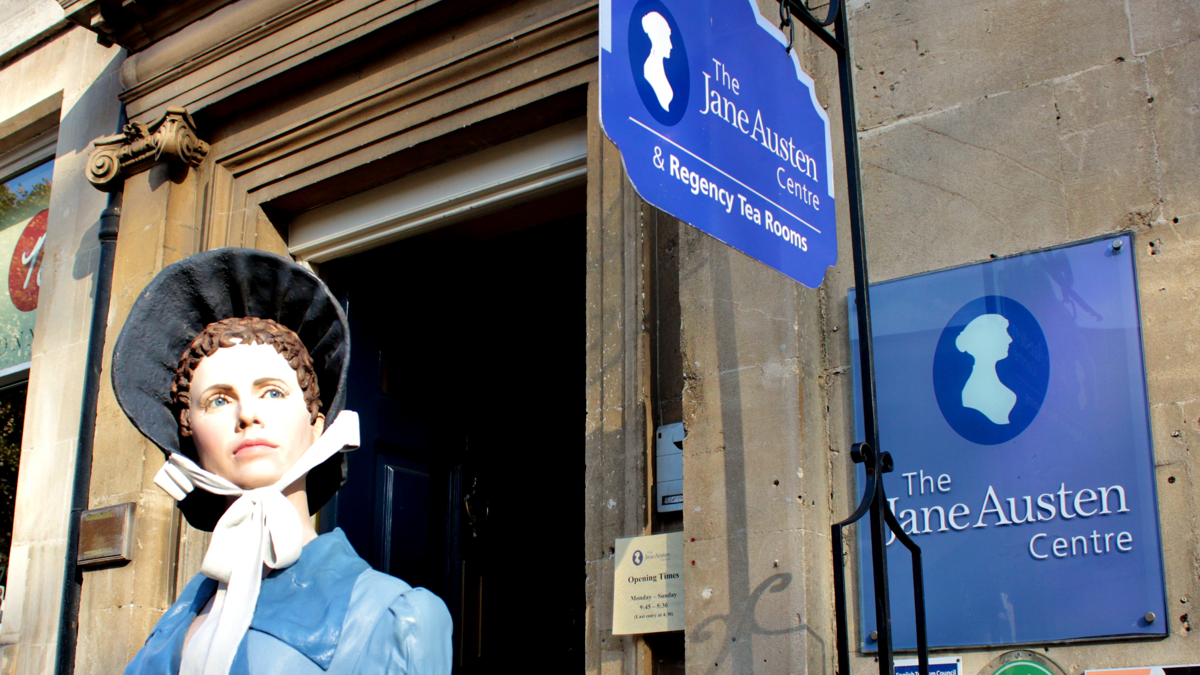 The Jane Austen Centre in Bath.