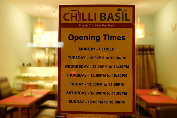 chilli-basil-opening-times