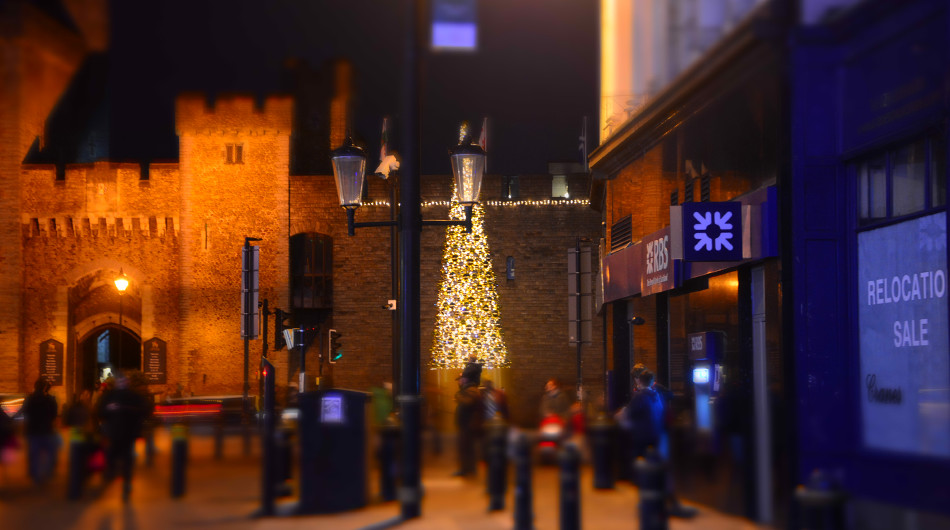 Cardiff new Christmas Tree