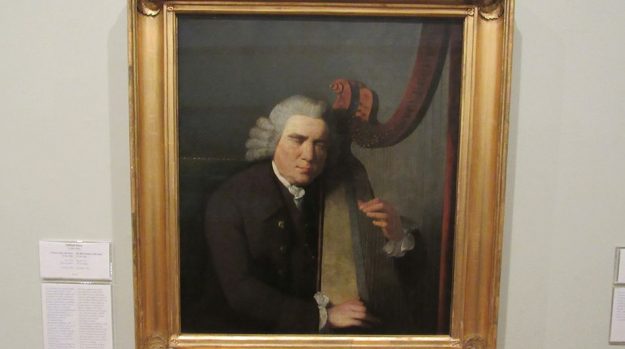 The Blind Harpist, John Parry