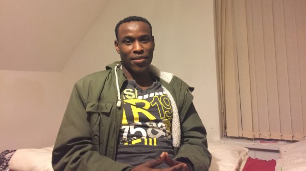 Altayed Ahmed said he would like to be a chemistry engineer in the UK, while in his home country Sudan, one can hardly make a living doing chemistry.