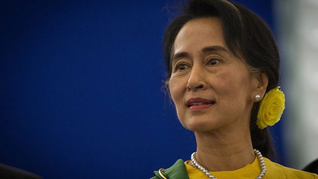 An image of Aung San suu Kyi 