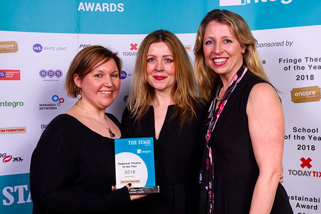 Rachel O'Riordan, Julia Barry and Emily Wood