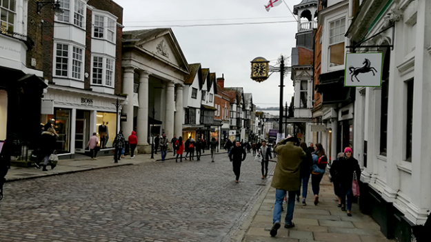 Guildford highstreet photograph 