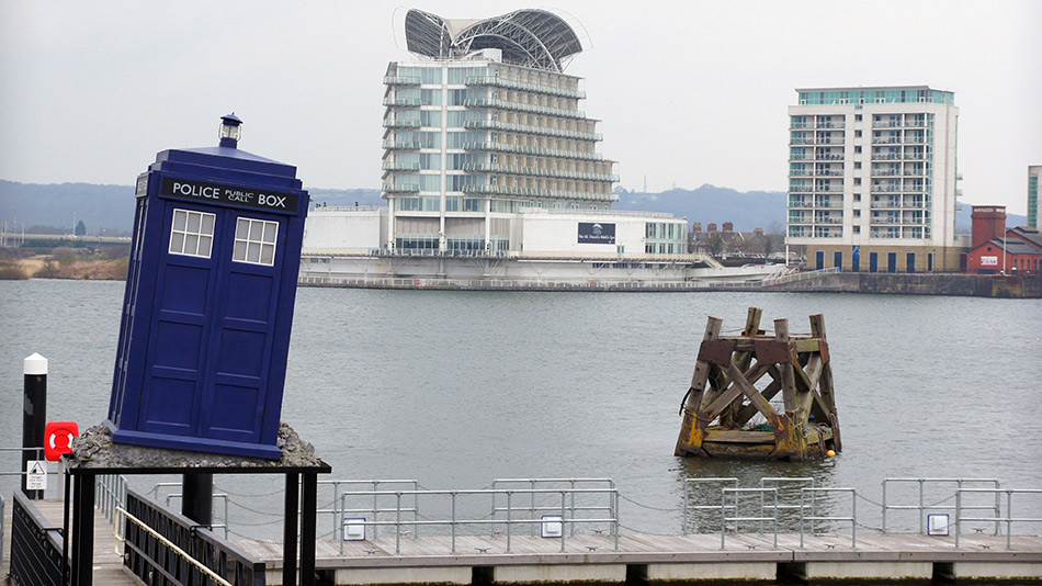 TARDIS in Cardiff Bay
