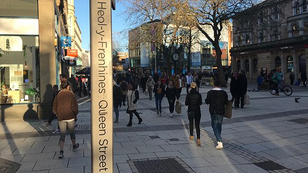 Bilingual Streets Queen Cardiff