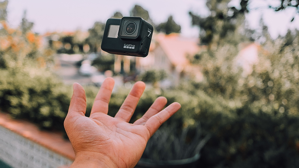 Action cameras like GoPro have top-notch tech-specs and produce good results.