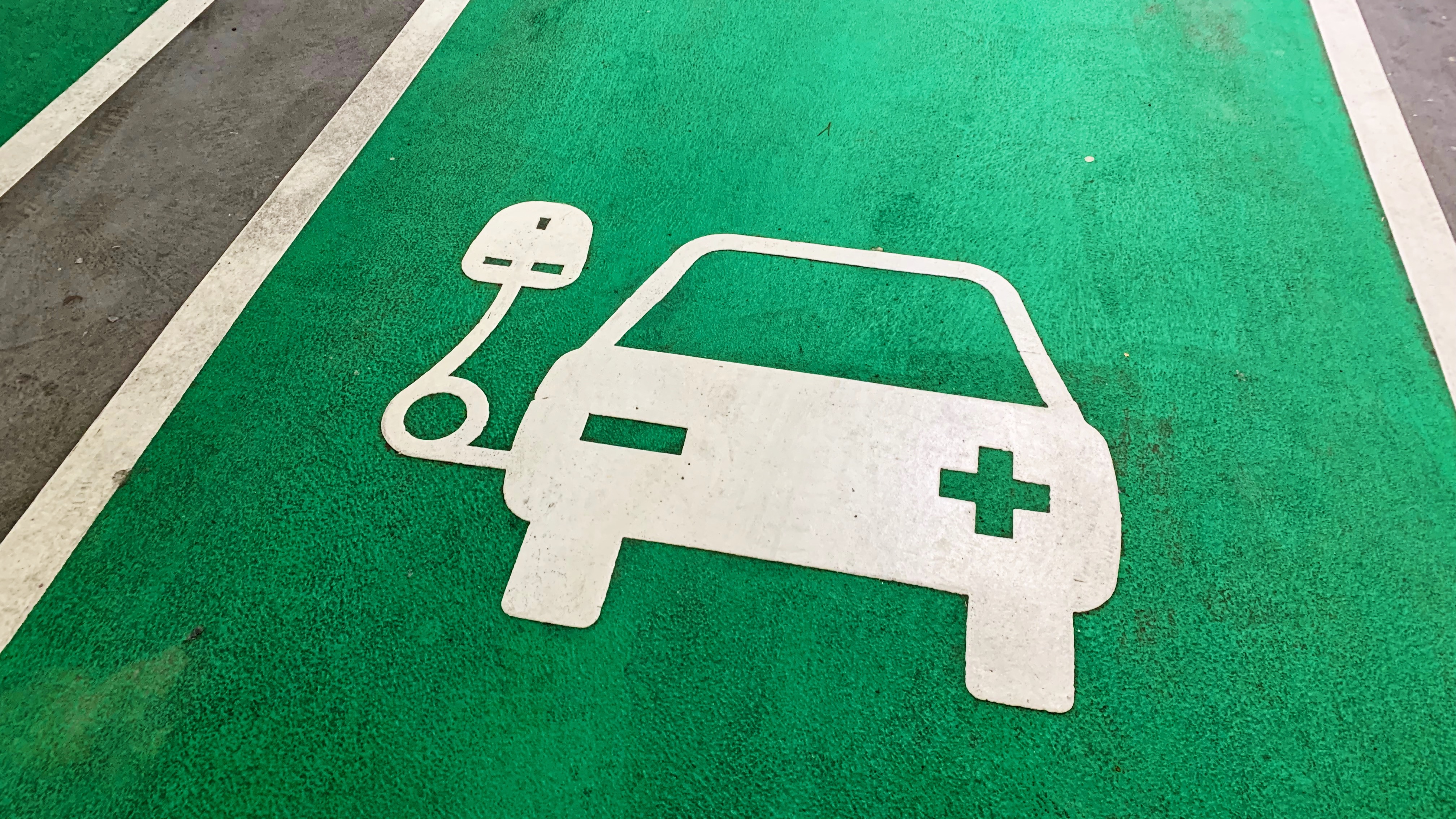electric vehicles parking space