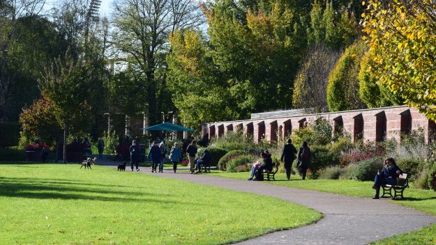 Being in parks is beneficial to mental health, studies say.