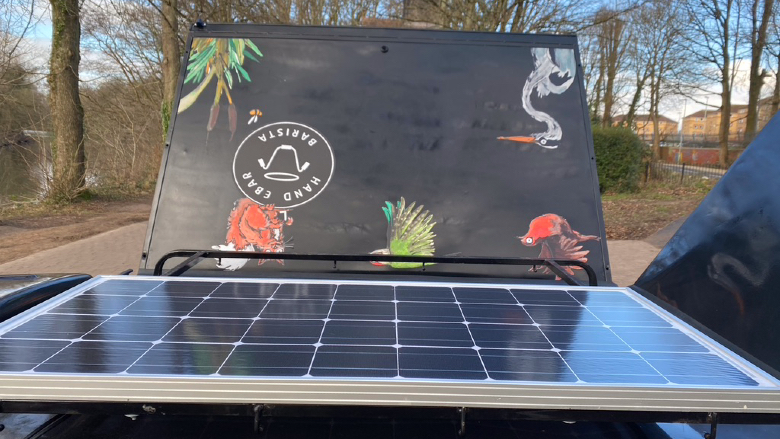 Handlebar Solar Panels