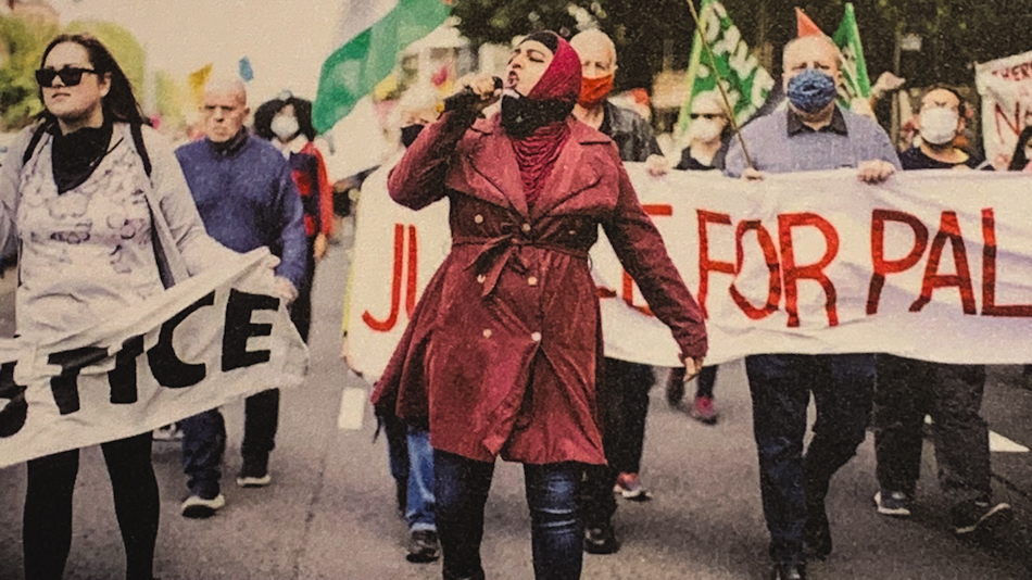 Women protests Cardiff UK BLM