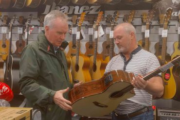 An amazing musical shop supporting Cardiff for over 45 years.